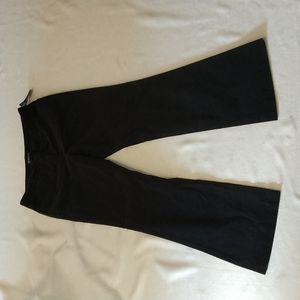 BNWT Inc international concepts petite Black Flare Corderoy pants size 12